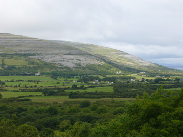 Burren seen from Aillwee cave