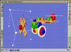 Baufix airplane model